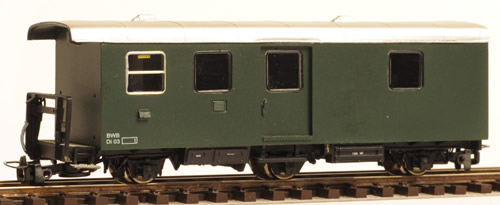 Ferro Train 708-600 - Austrian BWB 03 (ex ÖBB 8500-6), 3 ax postal car green
